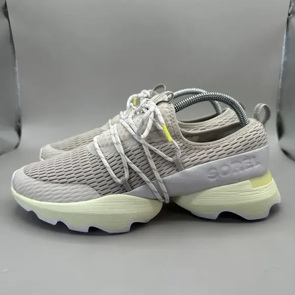 Sorel Kinetic Impact Lace Sneakers Dark Stone Moonstone Womens Size US 10 - Picture 2 of 9